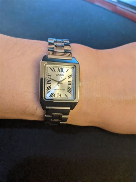 casio dupe cartier tank|best cartier tank homage watch.